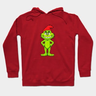 Grinch Cartoon Full of Christmas Cheer Hoodie